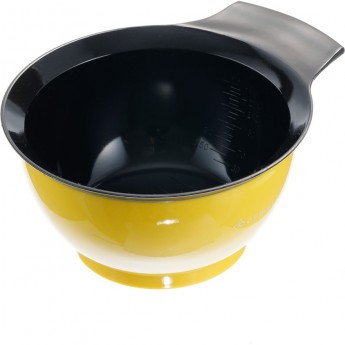 Чаша для краски DEWAL, с ручкой, с прорезиненной вставкой 330 мл