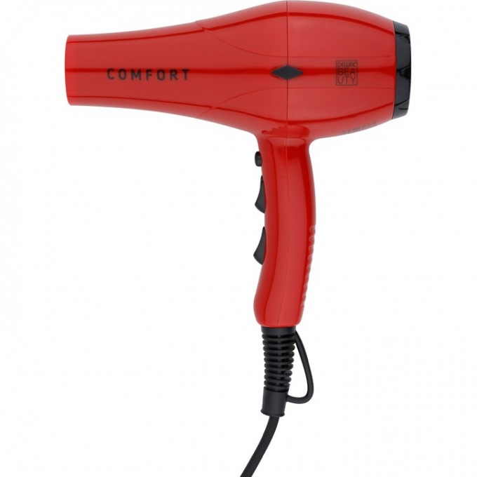 Фен 2200 Вт DEWAL BEAUTY Comfort Red HD1004-Red