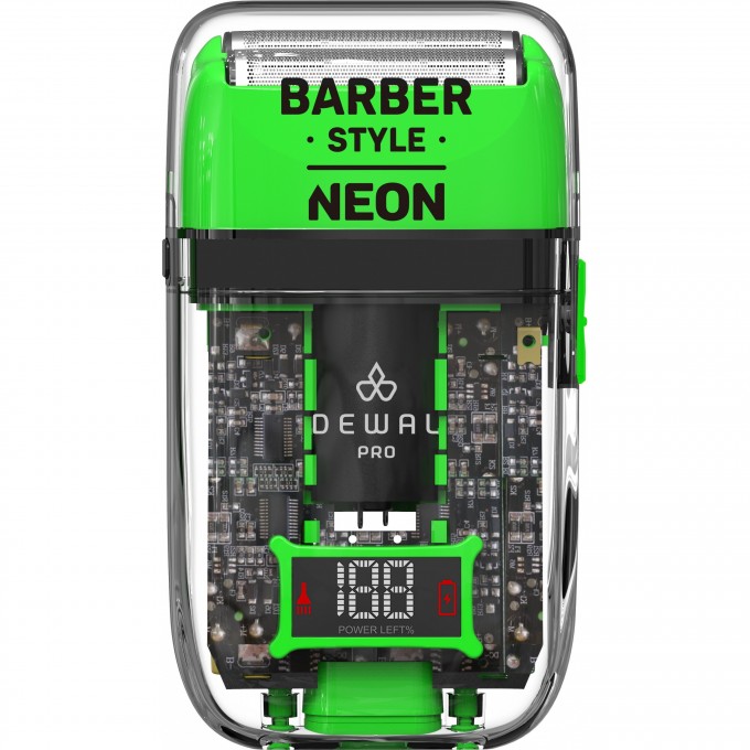 Шейвер DEWAL BARBER STYLE NEON 03-082 Green